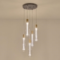 LED Lestenec na vrvici LED/38W/230V 3000K