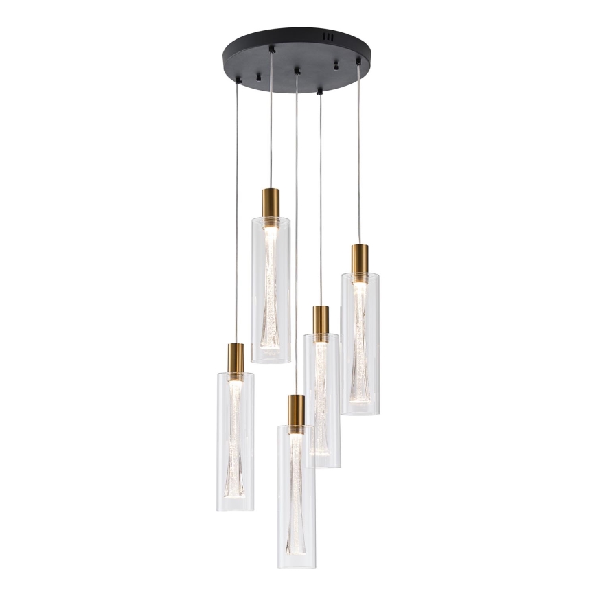 LED Lestenec na vrvici LED/38W/230V 3000K