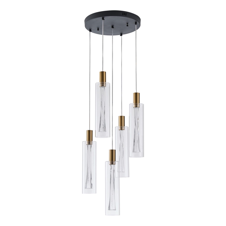 LED Lestenec na vrvici LED/38W/230V 3000K