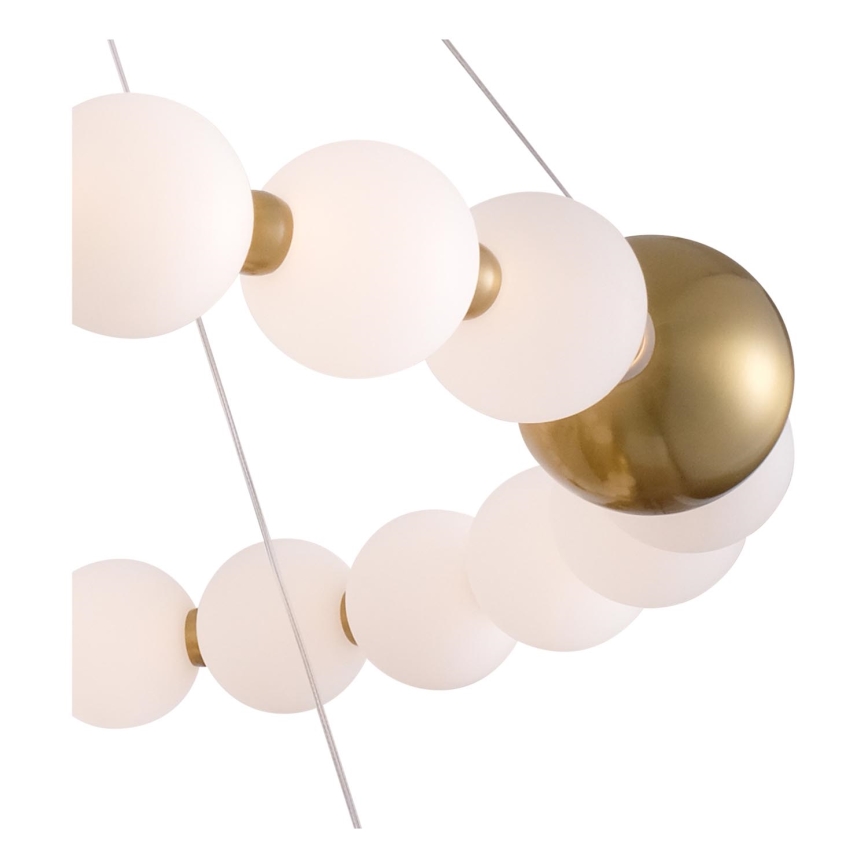 LED Lestenec na vrvici LED/40W/230V 3000K