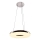 LED Lestenec na vrvici LED/40W/230V 3000K pr. 40 cm sijajni krom