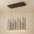 LED Lestenec na vrvici LED/47W/230V 3000K