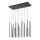 LED Lestenec na vrvici LED/47W/230V 3000K