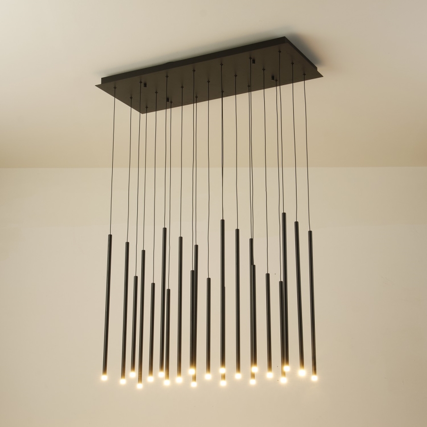 LED Lestenec na vrvici LED/47W/230V 3000K