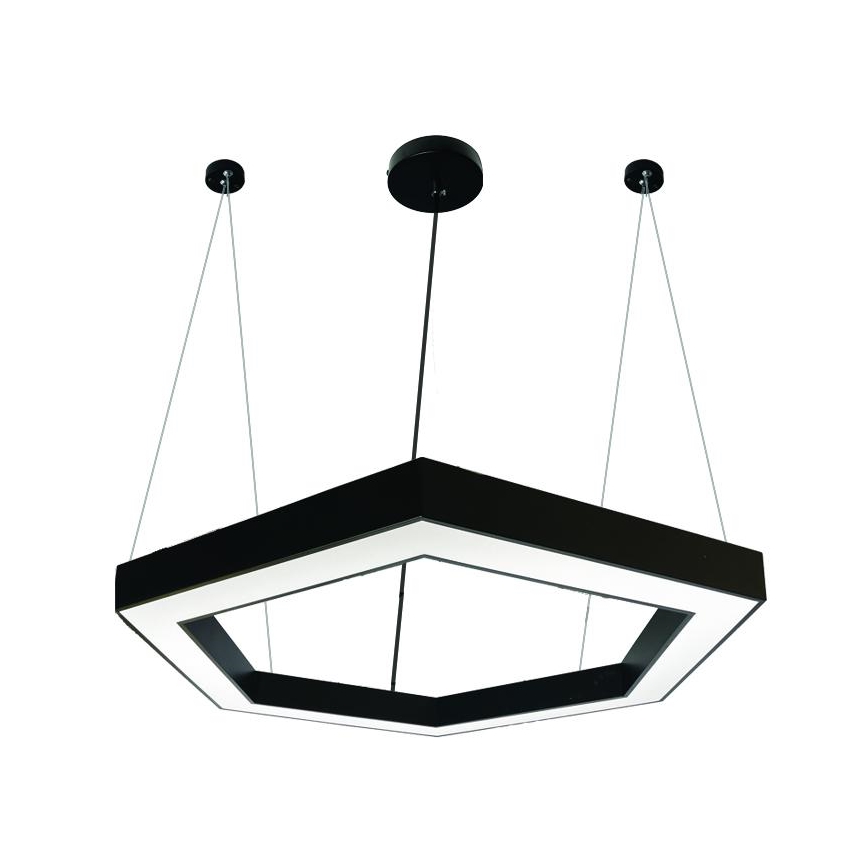 LED Lestenec na vrvici LED/50W/230V 4000K pr. 100 cm