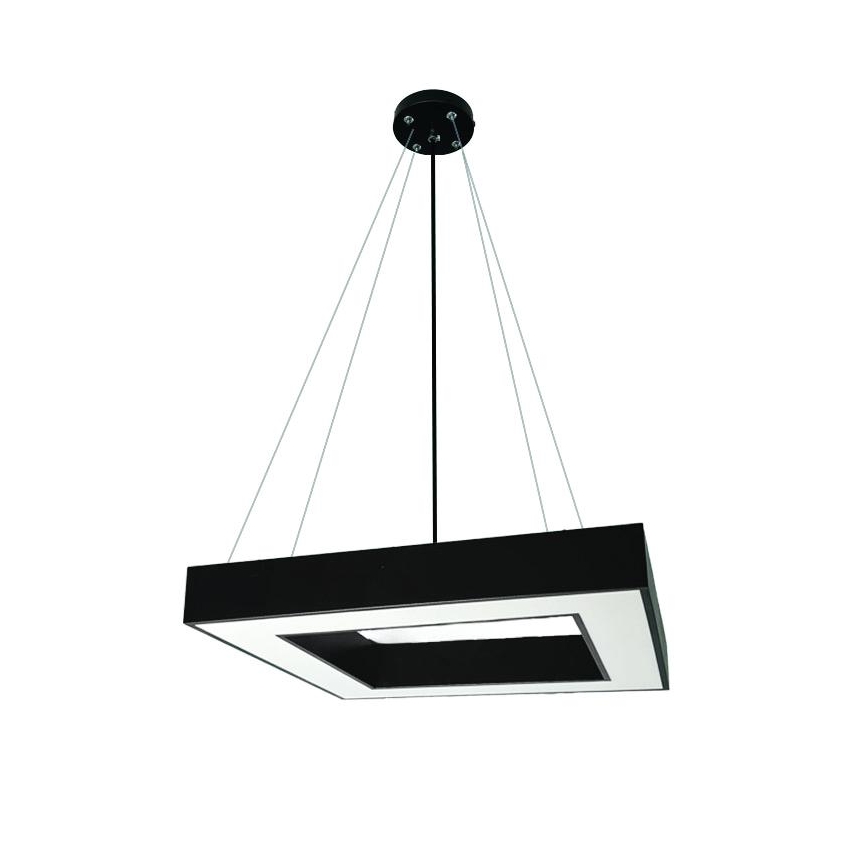 LED Lestenec na vrvici LED/55W/230V 4000K 80x80 cm