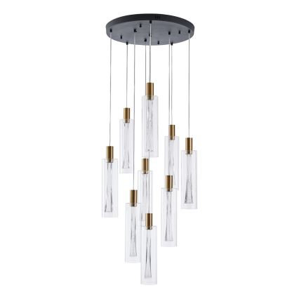 LED Lestenec na vrvici LED/60W/230V 3000K
