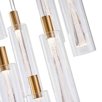 LED Lestenec na vrvici LED/60W/230V 3000K