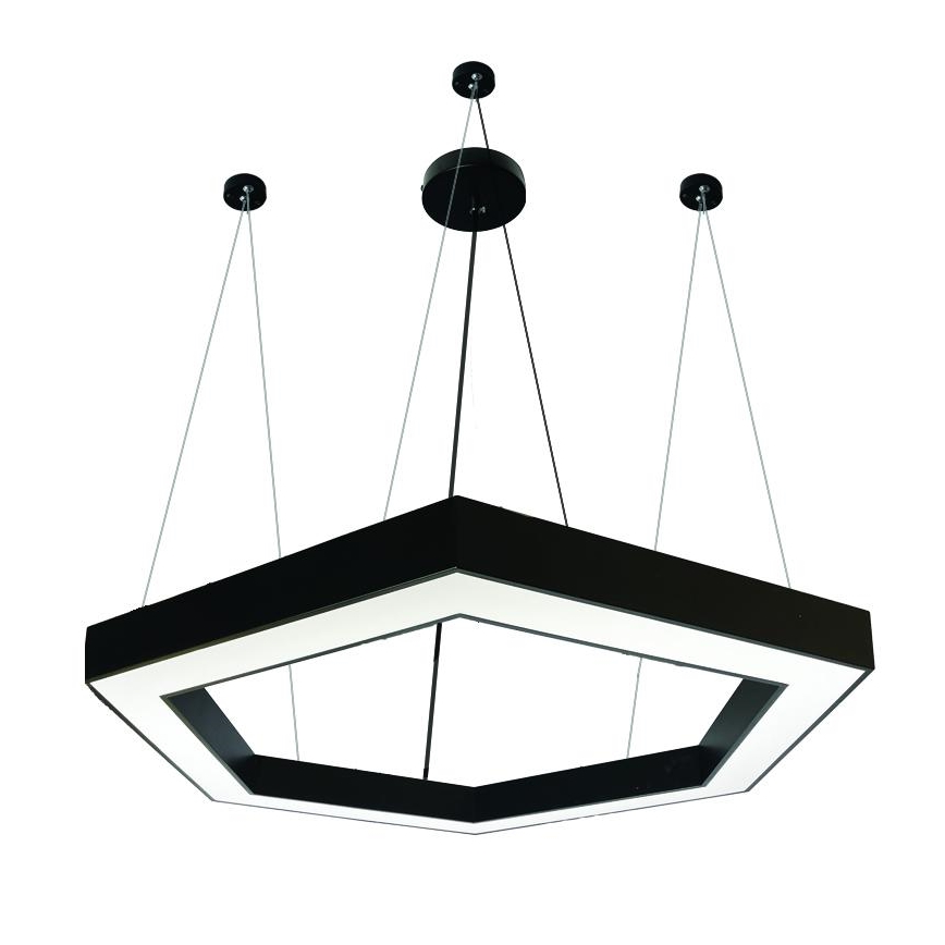 LED Lestenec na vrvici LED/60W/230V 4000K pr. 120 cm