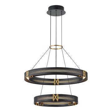 LED Lestenec na vrvici LED/62W/230V 3000K 62x120 cm