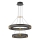 LED Lestenec na vrvici LED/62W/230V 3000K 62x120 cm