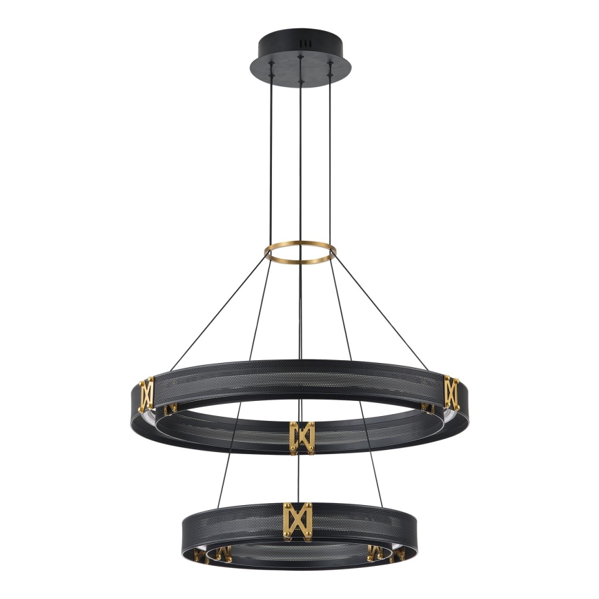 LED Lestenec na vrvici LED/62W/230V 3000K 62x120 cm