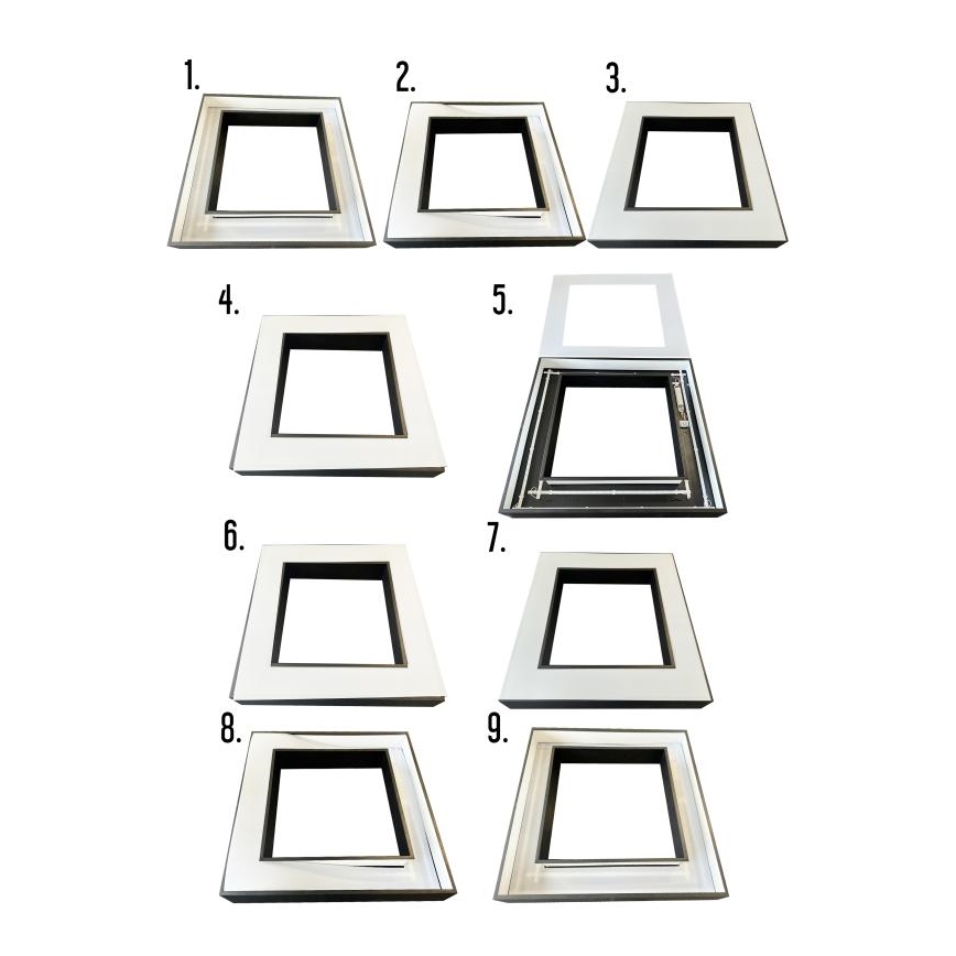 LED Lestenec na vrvici LED/80W/230V 4000K 120x120 cm črna