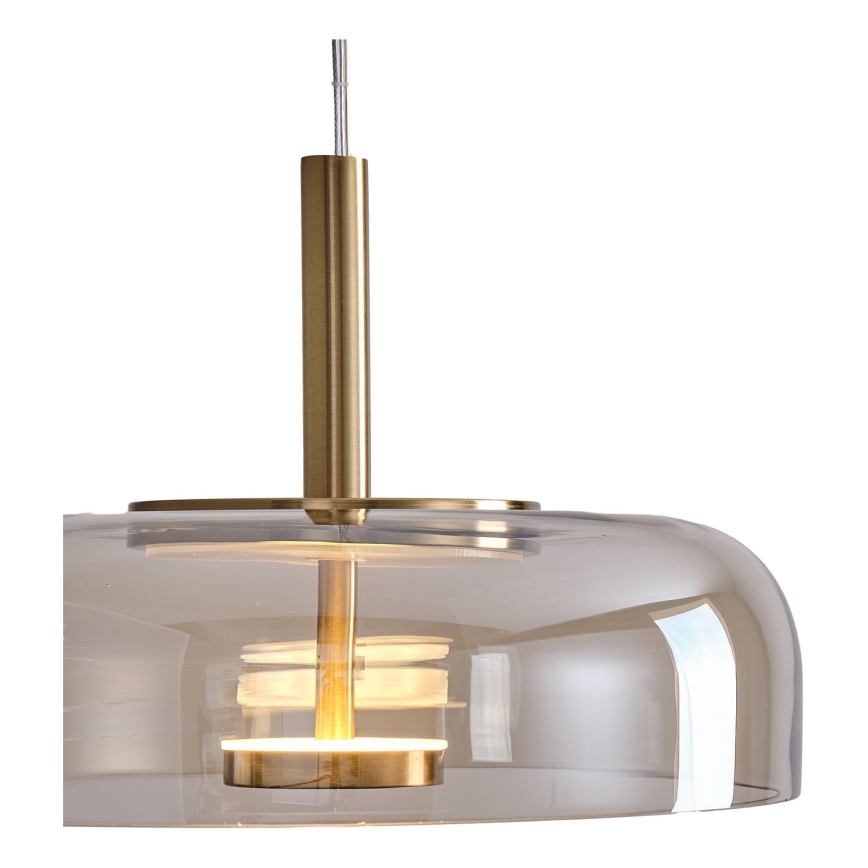 LED Lestenec na vrvici LED/8W/230V 3000K pr. 30 cm