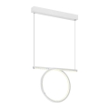 LED Lestenec na vrvici LOOP LED/20W/230V bel
