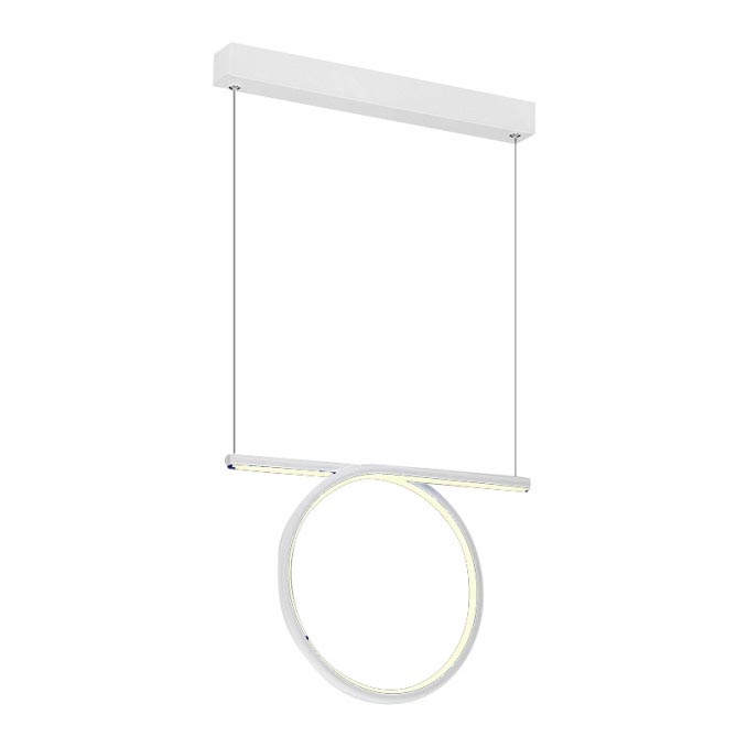 LED Lestenec na vrvici LOOP LED/20W/230V bel