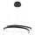 LED Lestenec na vrvici LORENZO LED/35W/230V črna