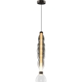 LED Lestenec na vrvici LUCCO LED/18W/230V pr. 15 cm dimna