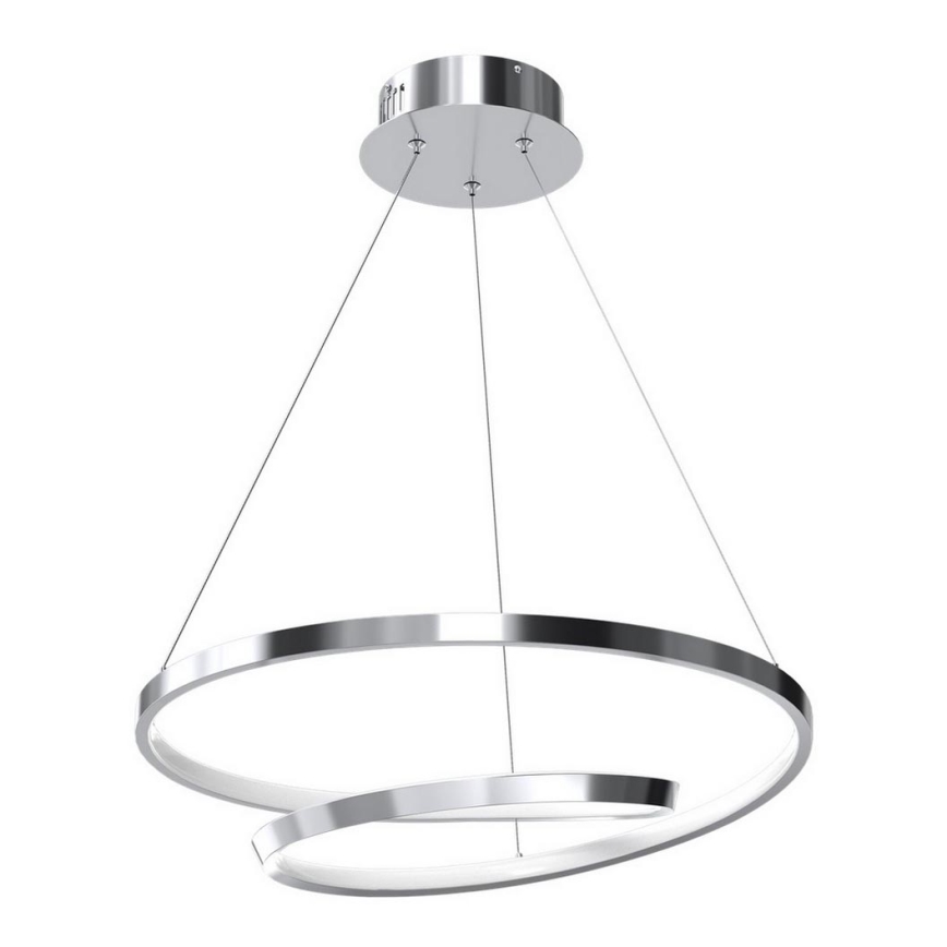 LED Lestenec na vrvici LUCERO LED/48W/230V sijajni krom