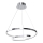 LED Lestenec na vrvici LUCERO LED/48W/230V sijajni krom