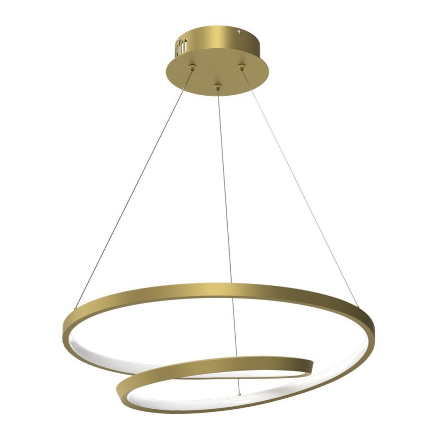LED Lestenec na vrvici LUCERO LED/48W/230V zlata
