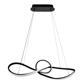 LED Lestenec na vrvici MARCO LED/42W/230V črna