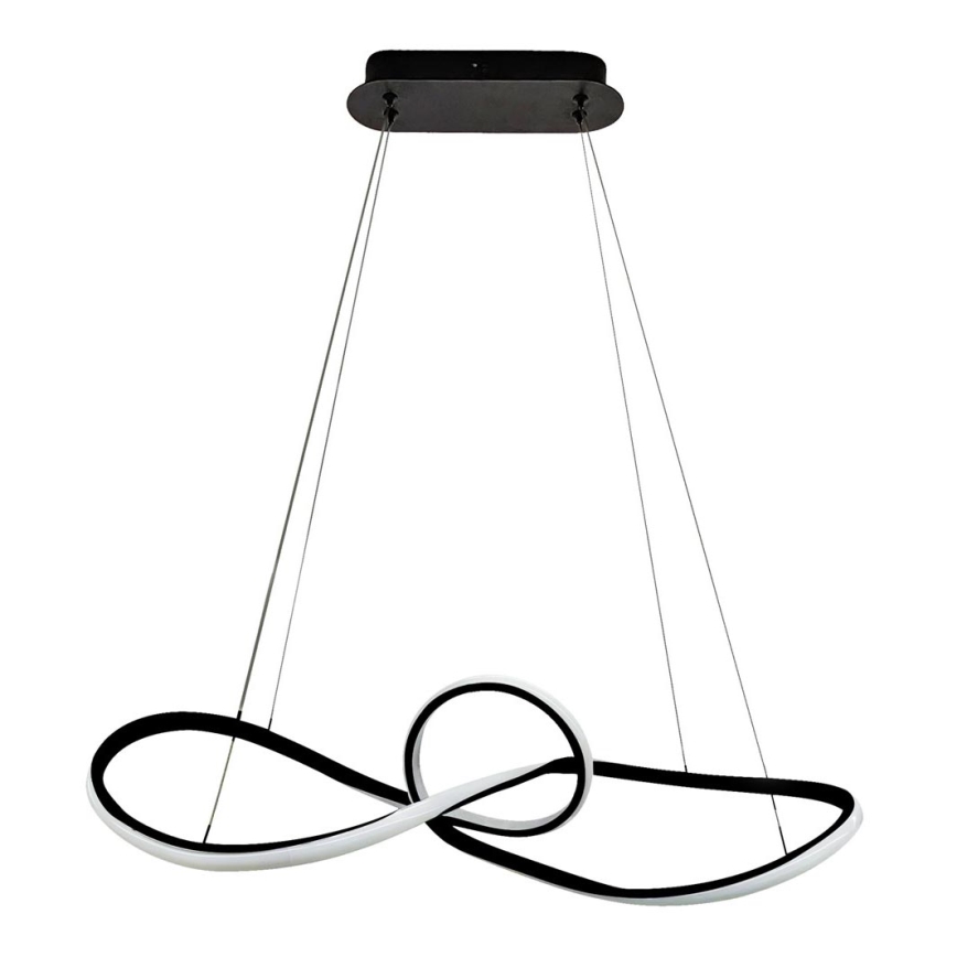LED Lestenec na vrvici MARCO LED/42W/230V črna