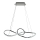LED Lestenec na vrvici MARCO LED/42W/230V sijajni krom