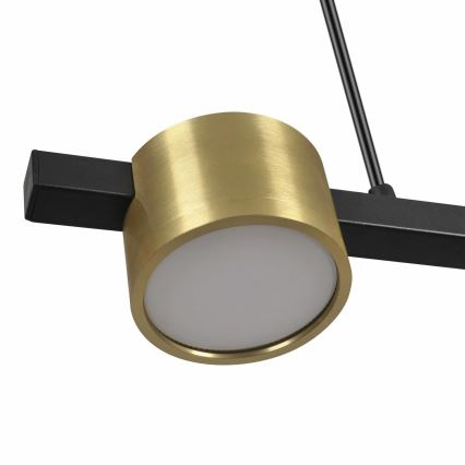 LED Lestenec na vrvici MIRELLA 3xGX53/6W/230V zlata/črna