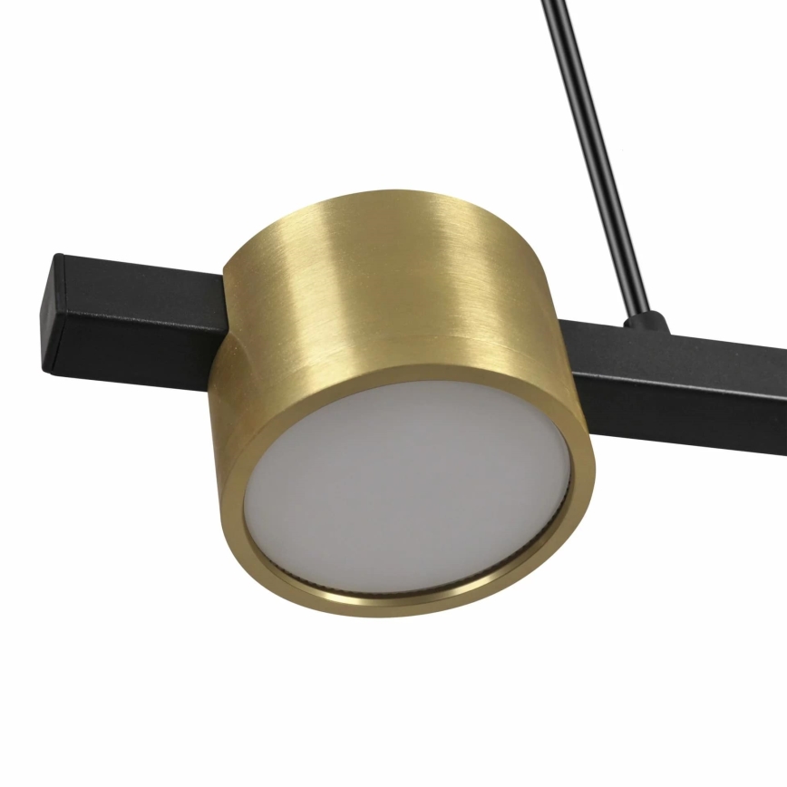LED Lestenec na vrvici MIRELLA 3xGX53/6W/230V zlata/črna