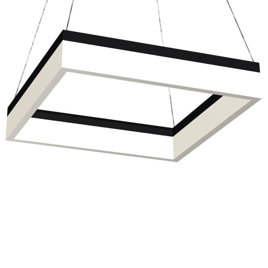 LED Lestenec na vrvici NERO 1xLED/32W/230V