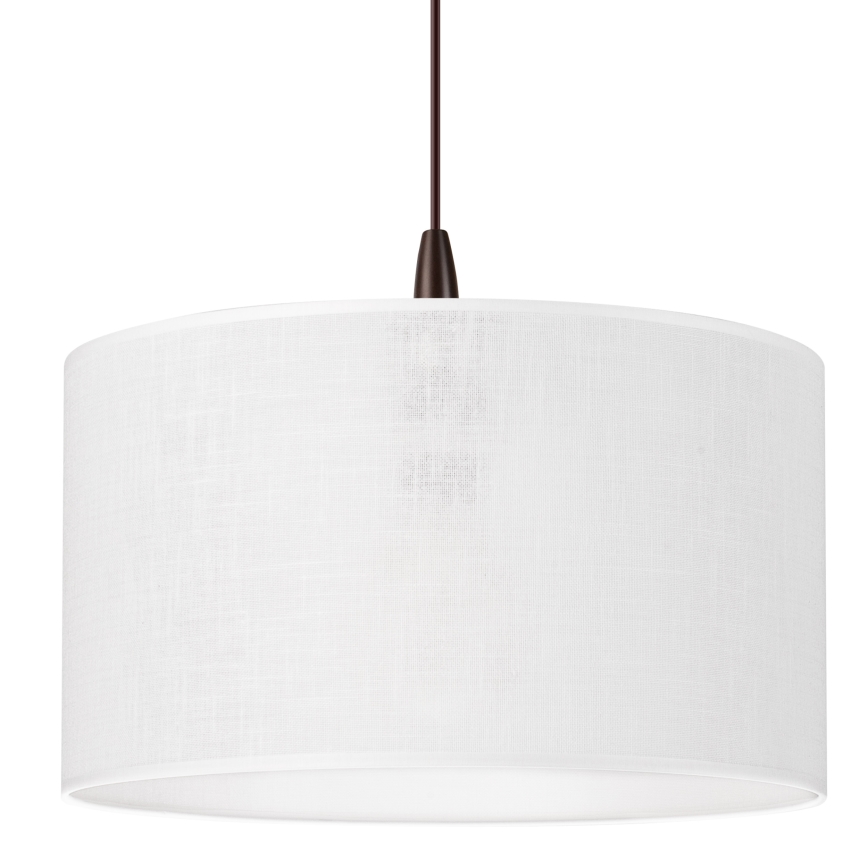 LED Lestenec na vrvici NOEL 1xE27/60W/230V bela