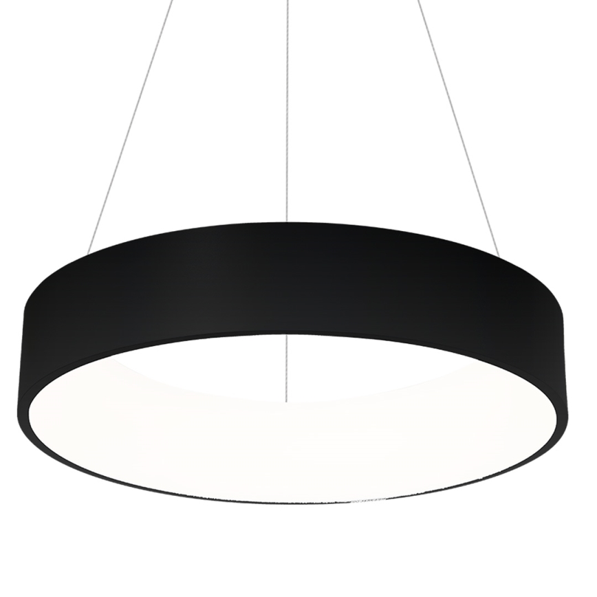 LED Lestenec na vrvici OHIO BLACK LED/24W/230V
