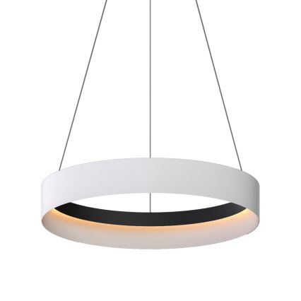 LED Lestenec na vrvici ORBITA LED/52W/230V bela/črna