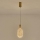 LED Lestenec na vrvici PERFORATO LED/6,3W/230V 3000K zlata pr. 13 cm