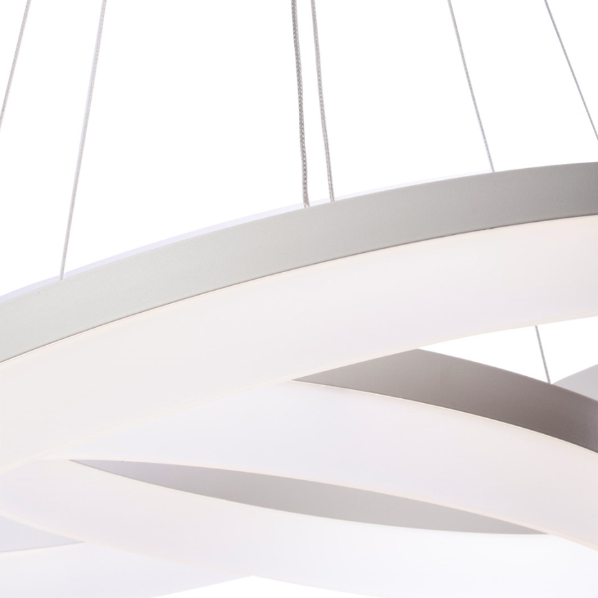 LED Lestenec na vrvici RING z daljinskim upravljalnikom LED/60W/230V