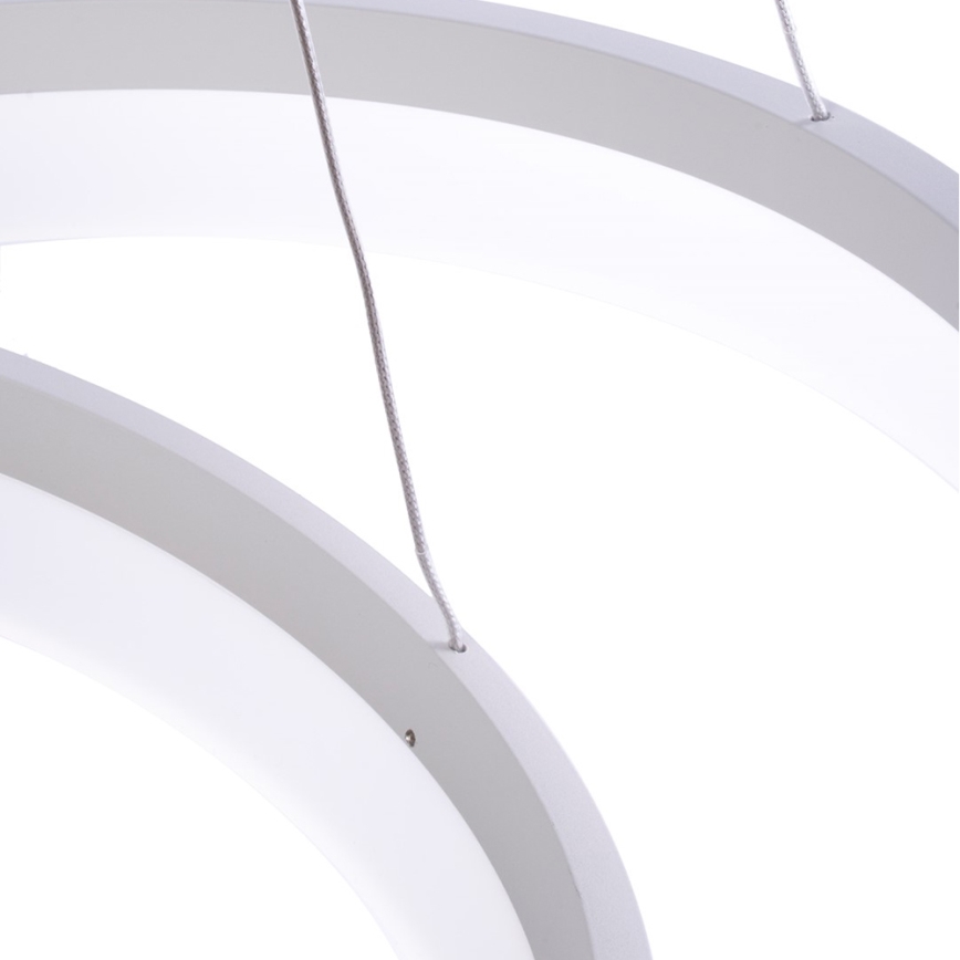 LED Lestenec na vrvici RING z daljinskim upravljalnikom LED/60W/230V