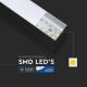 LED Lestenec na vrvici SAMSUNG CHIP LED/40W/230V 4000K črn