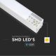 LED Lestenec na vrvici SAMSUNG CHIP LED/40W/230V 6400K bel