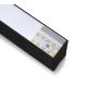 LED Lestenec na vrvici SAMSUNG CHIP LED/40W/230V 6400K črn