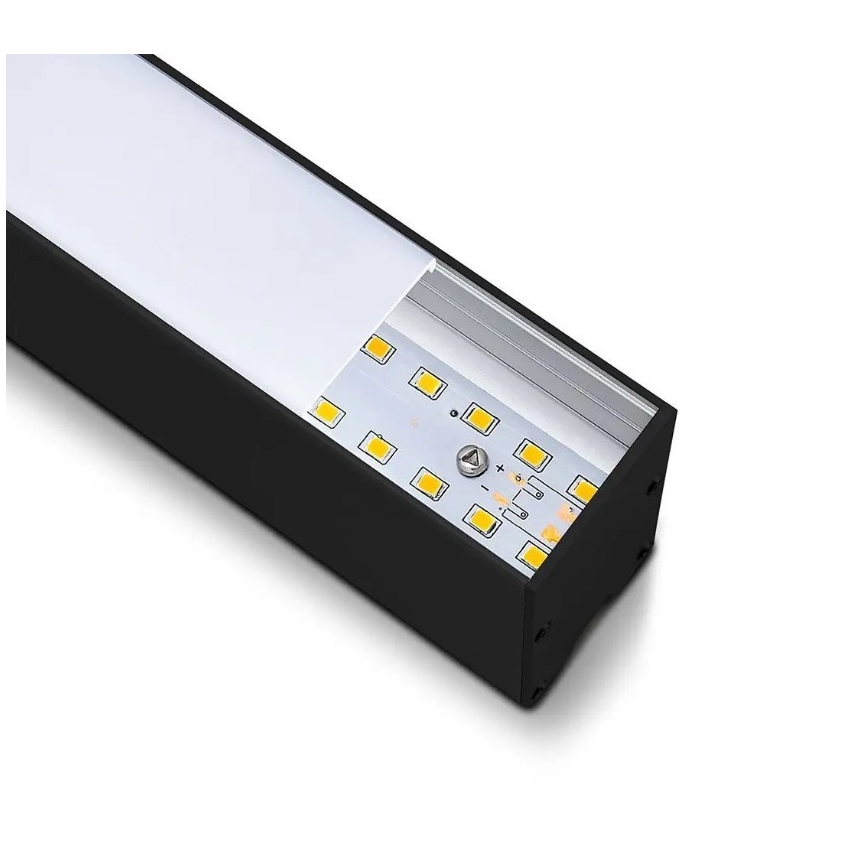LED Lestenec na vrvici SAMSUNG CHIP LED/40W/230V 6400K črn