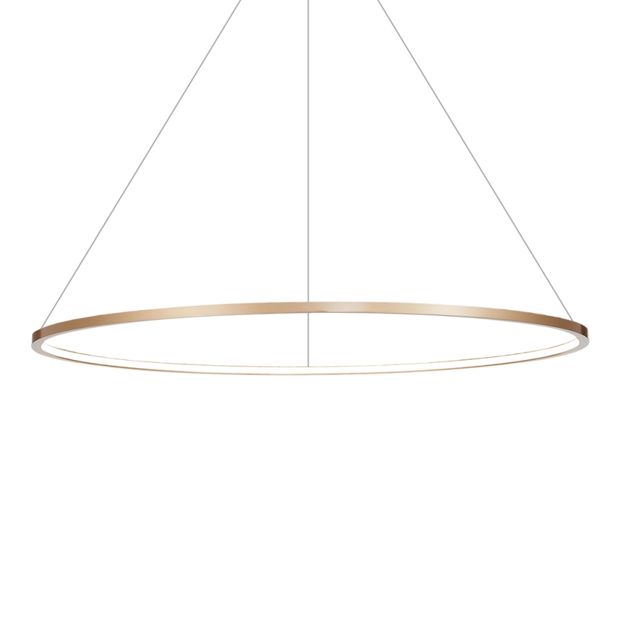 LED Lestenec na vrvici SATURNO LED/57W/230V pr. 100 cm IP44 zlata