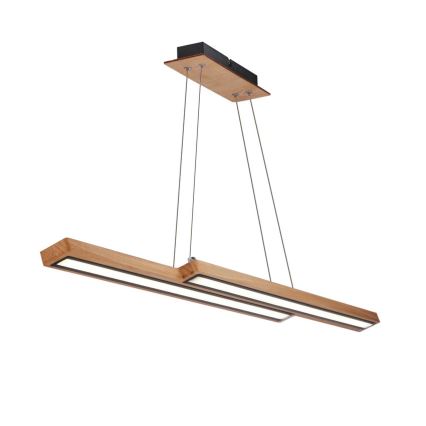 LED lestenec na vrvici SENTO LED/19W/230V lesen
