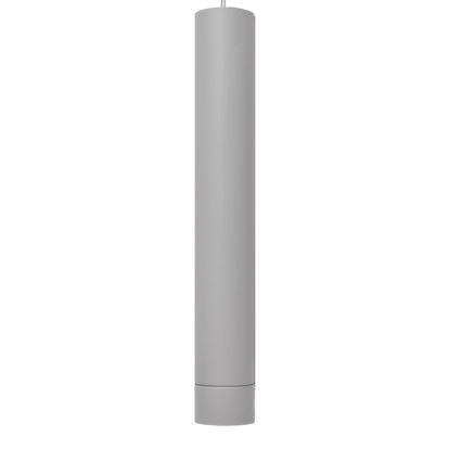 LED Lestenec na vrvici TUBA 3xGU10/4,8W/230V siva