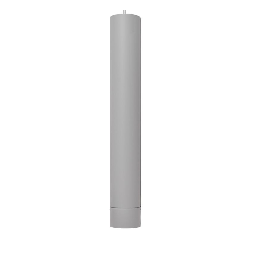LED Lestenec na vrvici TUBA 3xGU10/4,8W/230V siva