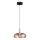 LED Lestenec na vrvici VETRO LED/6W/230V pr. 23 cm bež/črna