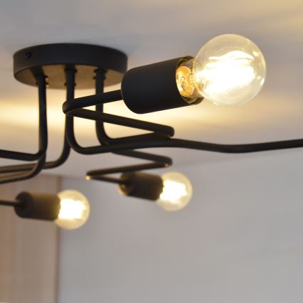 LED Lestenec TUBE 6xE27/15W/230V