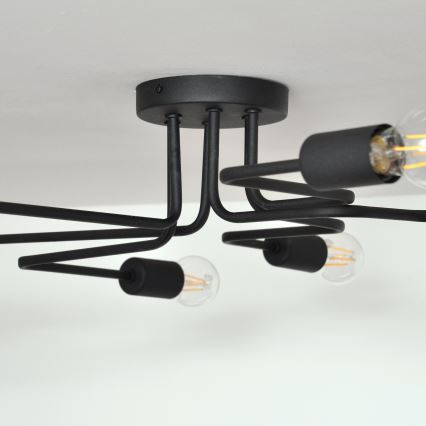 LED Lestenec TUBE 6xE27/15W/230V
