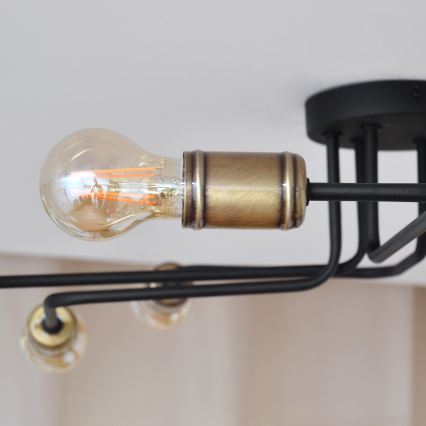LED Lestenec TUBE 6xE27/15W/230V