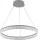 LED lestenec z nastavljivo svetlostjo na kablu ALIANZ LED/45W/230V 3000-6000K premer 60 cm + daljinski upravljalnik